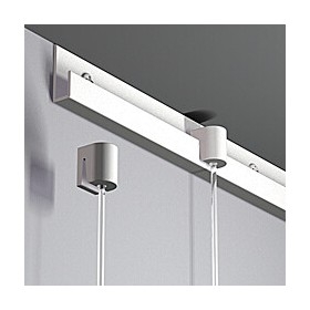 Cimaise Classic rail "J" 20 kg ( taille au choix ) - fixation cimaise pour tableau ARTI TEQ 3 - Cimaise Tableau
