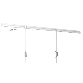 Tige Blanche en U 2 mm - fixation cimaise pour tableau artiteq ARTI TEQ 3 - Cimaise Tableau