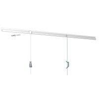 White U-shaped rod 2 mm - picture rail fixing for artiteq painting ARTI TEQ 3 - Cimaise Tableau 