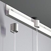 Gancio cilindrico + Fili di nylon esagonali - fissaggio a cornice per quadri Artiteq ARTI TEQ 3 - Cimaise Tableau 