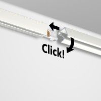 Cimaise contour rail + Clips (Opciones) ( Para ser pegado o follado ) - tabla artiteq ARTI TEQ 9 - Cimaise Tableau 