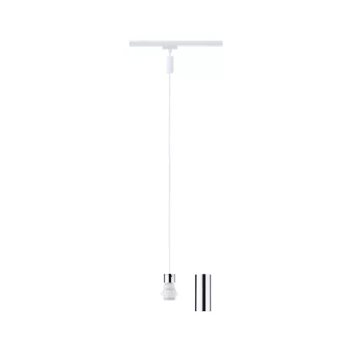 URail Suspension 2Easy E27 max. 20W gradable 230V Blanc signal PAULMANN 1 - Cimaise Tableau 