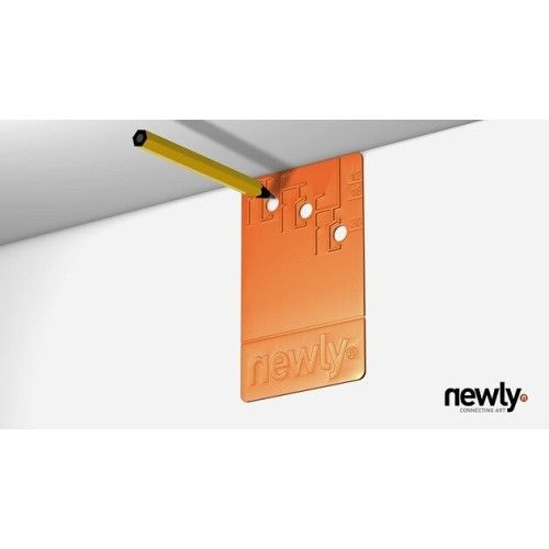 Barra para silla MiniClick R10+ Clips (Opciones) - barra para colgar cuadros nueva ARTI TEQ 2 - Cimaise Tableau