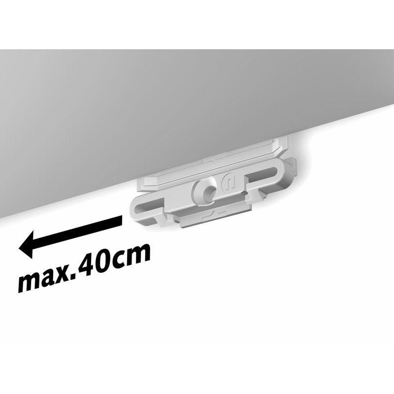 Cimaise MiniClick R10 + 6 Clips + vis et chevilles - accrochage cimaise tableau newly ARTI TEQ 7 - Cimaise Tableau 