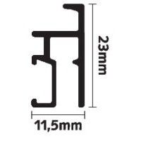 Klicken Sie auf R20 ALL ROUND 30 kg/m Newly + Befestigungsclips - Hängetisch nebenan Newly 5 - Cimaise Tableau 
