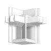 Raccord d'angle cimaise R20 - accrochage cimaise tableau newly