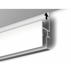 Cimaise Newly Professional R30 + Clips de fixation - accrochage cimaise tableau newly Newly 2 - Cimaise Tableau