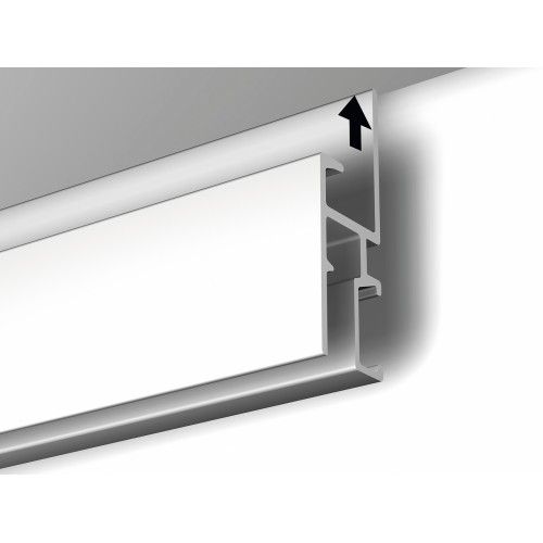 Newly riel para silla R30 profesional + clips de fijación - nuevo riel para colgar cuadros Newly 2 - Cimaise Tableau