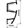 Cimaise combi pro light ( taille au choix ) ARTI TEQ 2 - Cimaise Tableau 