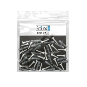 Jeu de 16 vis + 16 chevilles ( POUR TOP RAIL) ARTI TEQ 1 - Cimaise Tableau
