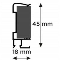 Art Strip Stuhlschiene für Zwischendecke 300 cm ARTI TEQ 2 - Cimaise Tableau 