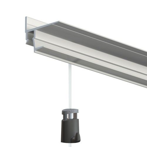 CIMAISE SHADOWLINE MASONRY (MUR FIXATION) BLANCO 200 CM ARTI TEQ 2 - Cimaise Tableau 