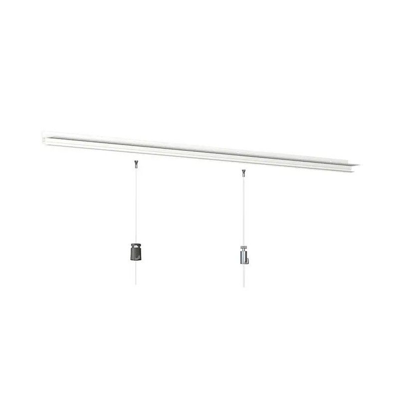 CIMAISE SHADOWLINE MASONRY (MUR FIXATION) BLANCO 200 CM ARTI TEQ 6 - Cimaise Tableau 