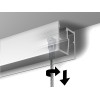 Cimaise Mini Clic de techo Newly R40 200 cm Newly 4 - Cimaise Tableau