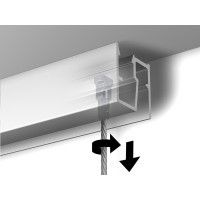 Cimaise Mini Plafond click Newly R40 200 cm Newly 4 - Cimaise Tableau
