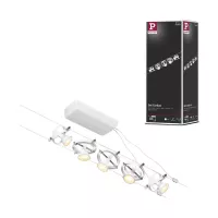 CorDuo Gimbal-Kabelsystem Basis-Kit GU5, 3 max. 5x10W 230/12V Mattweiß - système d'accrochage et décoration - détail 10