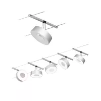 Kit básico de sistema de cable circular LED CorDuo 5x180lm 5x5W 3000K 230/12V - système d'accrochage et décoration - détail 8