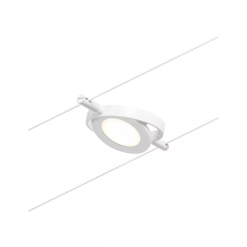 ,CorDuo Système sur câbles LED RoundMac Kit de base 5x200lm 5x4,,5W 3000K 230/12V Blanc,,,