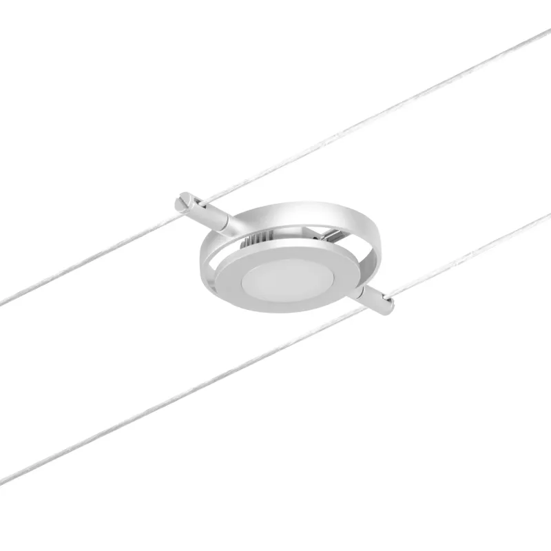 CorDuo LED -Kabelsystem RoundMac Einzelspot 200lm 4,5W 3000K 12V Mattchrom,,,