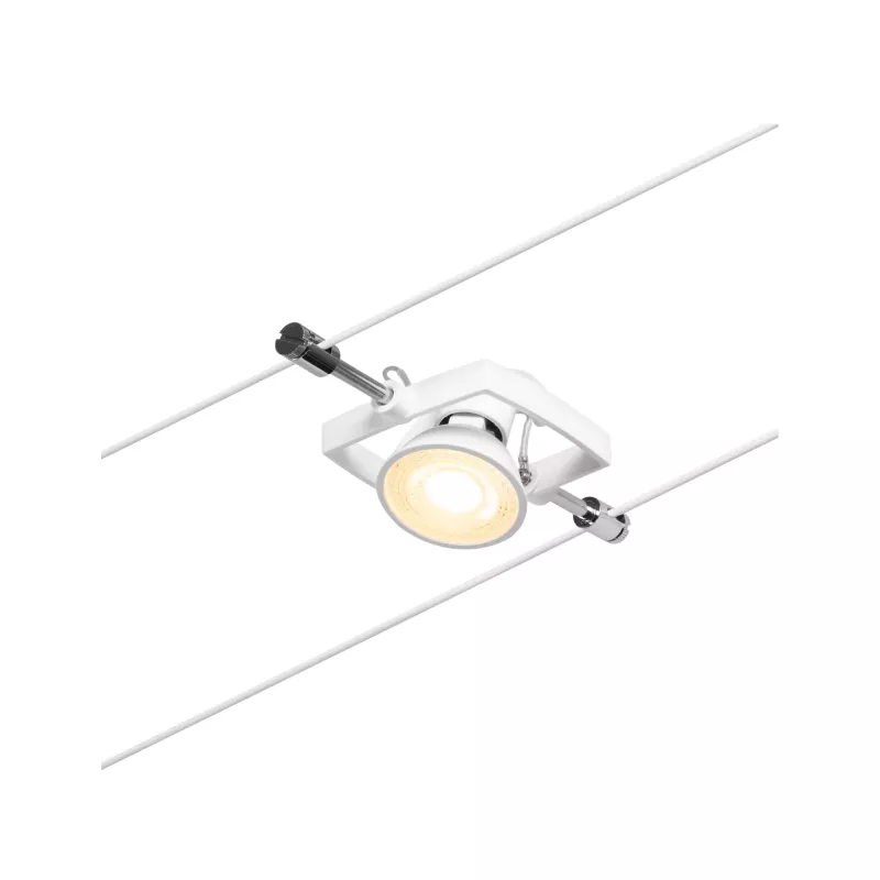 CorDuo System über Kabel Mac II Basic Kit GU5, 3 max. 5x10W 230/12V Mattweiß PAULMANN 26 - Cimaise Tableau 