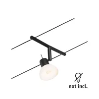 ,CorDuo Système sur câbles Sheela Spot individuel GU5,,3 max. 10W 12V Noir mat,,, - système d'accrochage et décoration - détail 1