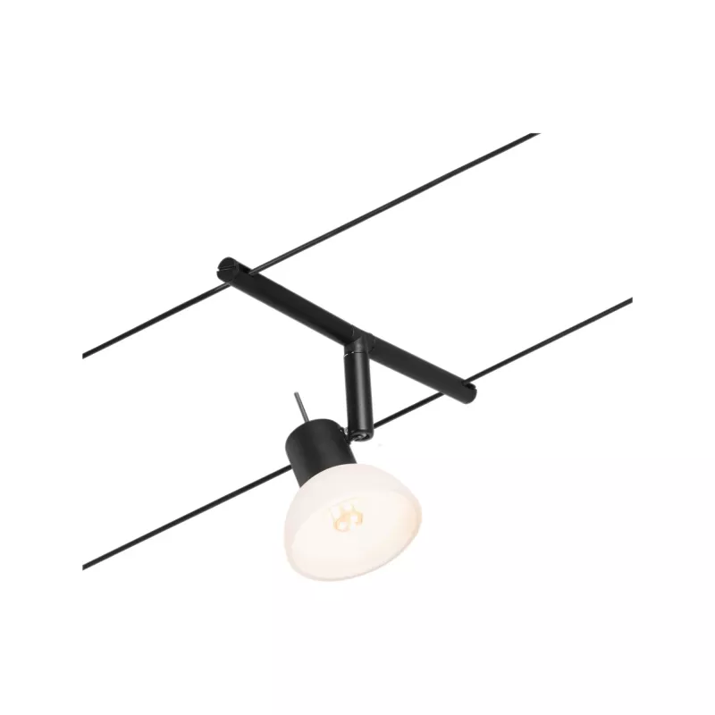,CorDuo Système sur câbles Sheela Spot individuel GU5,,3 max. 10W 12V Noir mat,,,