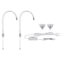 Galeria LED Spiegelbeleuchtungsassistent II GU5, 3 2700K 2x230lm 230V 2x4W - système d'accrochage et décoration - détail 4