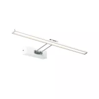 Lámpara LED para galería de fotos, haz de luz de 2700 K, 1050 lm, 230 V, 11 W, blanca - système d'accrochage et décoration - détail 2