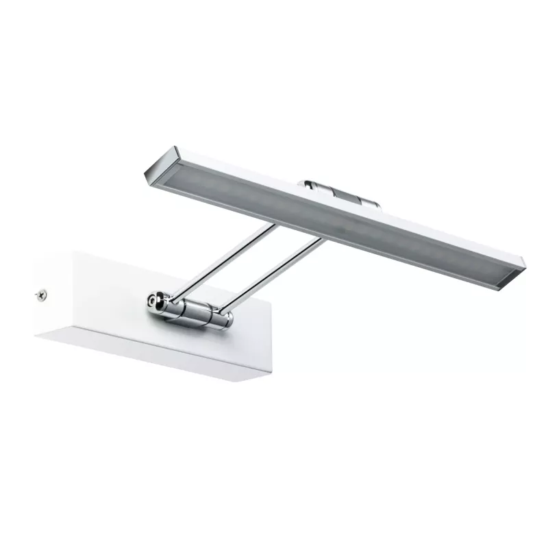 LED Bilderleuchte für Galerien, 2700 K, 450 lm, 230 V, 5 W, Weiß PAULMANN 13 - Cimaise Tableau 