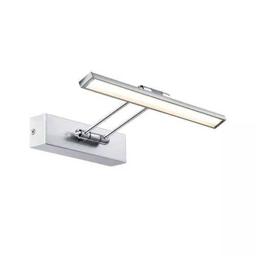 LED Bilderleuchte für Galerien, 2700 K, 450 lm, 230 V, 5 W, gebürstetes Nickel