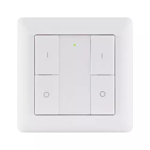 Interruptor de pared inteligente Zigbee 3.0 de encendido/apagado/regulable PAULMANN 17 - Cimaise Tableau 
