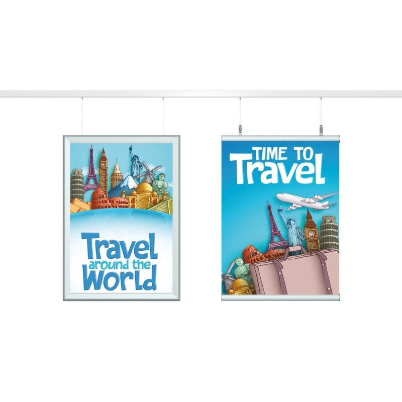 Cimaise Poster Snap (Set of 2 TOP/BOTTOM) ARTI TEQ 4 - Cimaise Tableau 