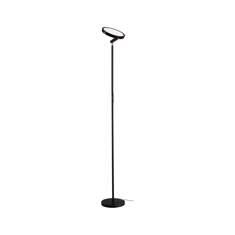 Lámpara de pie LED Caneta, luz blanca regulable, 1750 mm, 1300 lm, 20 W.