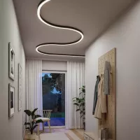 Linion 90° Kanalleuchte 24V 13W 3000K Schwarz Signal - système d'accrochage et décoration - détail 12