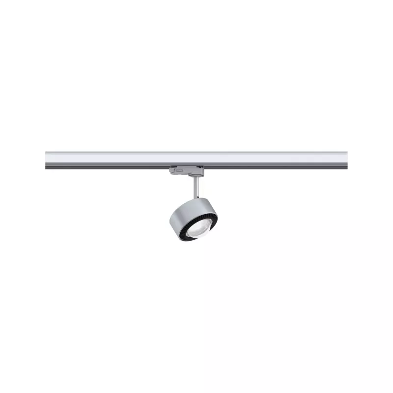 ProRail3 Aldan 533 LED track light, 8lm 8W 4000K dimmable 230V Silver - système d'accrochage et décoration