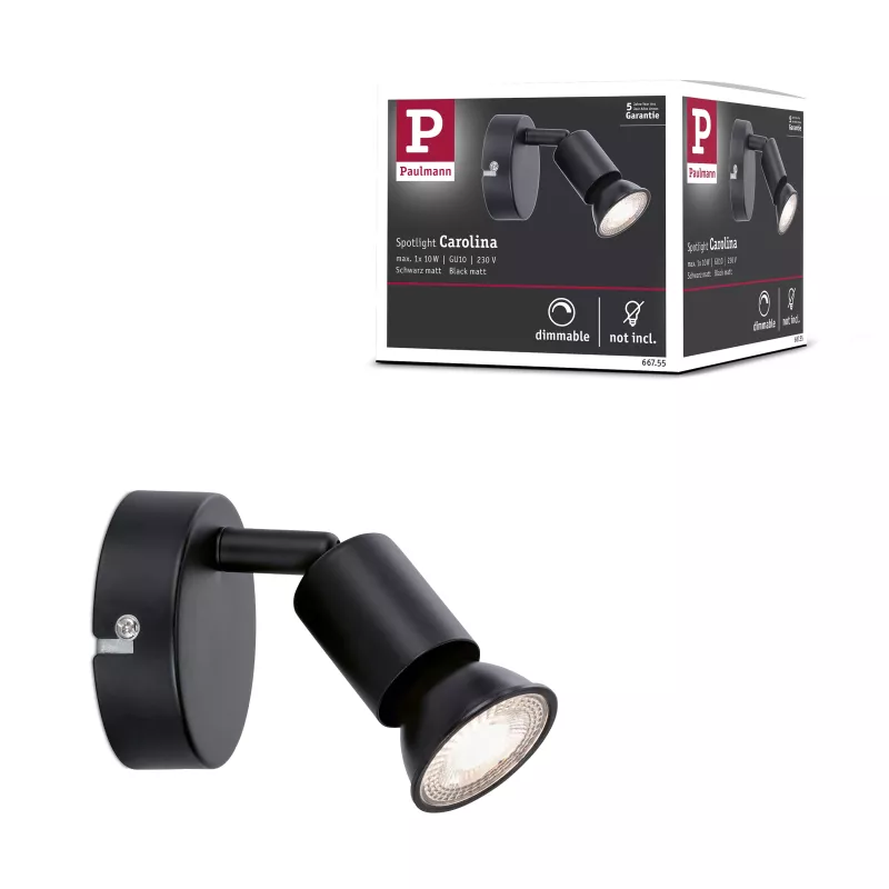 Spotlight Carolina GU10 230V max. 10W dimmable PAULMANN 18 - Cimaise Tableau 