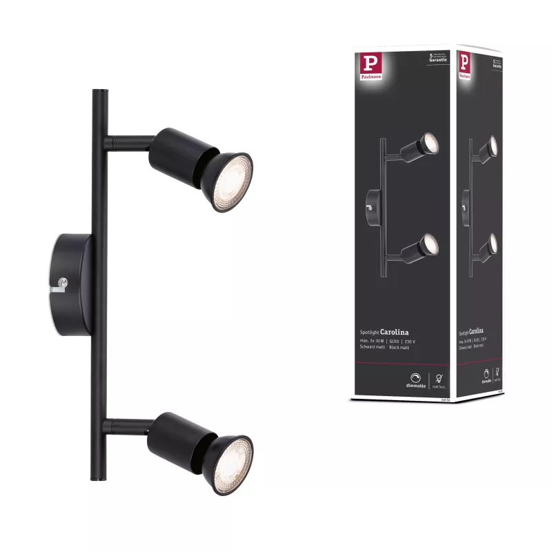 Spotlight Carolina GU10 230V max. 2x10W dimmbar