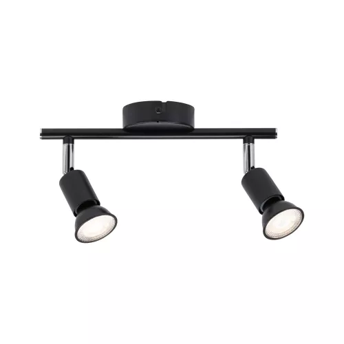 Foco Carolina IP44 GU10 230V máx. 2x10W regulable Antracita,,, PAULMANN 7 - Cimaise Tableau 