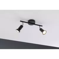 ,Spotlight Carolina IP44 GU10 230V max. 2x10W gradable Anthracite,,, - système d'accrochage et décoration - détail 4