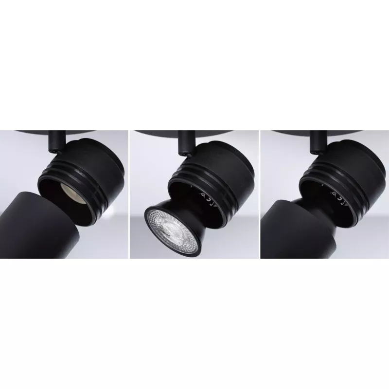 Spotlight Zyli IP44 GU10 230V max. 10W gradable