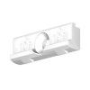 Clip di fissaggio per binario perimetrale (per 5 pezzi) - aggancio per cornice per quadro Artiteq ARTI TEQ 2 - Cimaise Tableau 