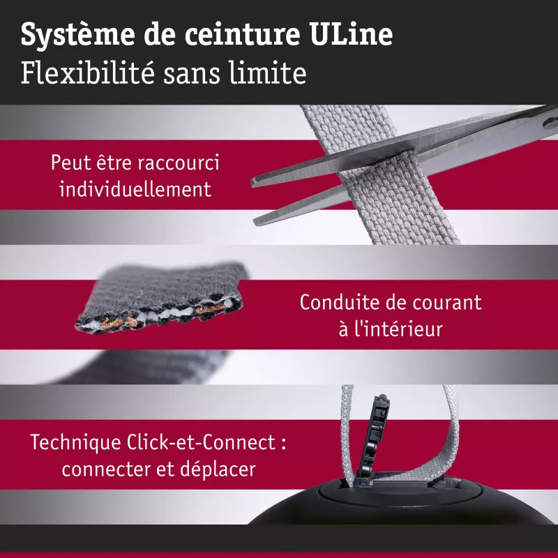 ULine LED -Pendelleuchte Bol 300 mm 12 W