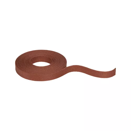 ULine 5m Dacron Textilband Kupfer Terrakotta