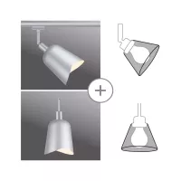 ,URail Abat-jour DecoSystems Alvaro 144mm Chrome mat,,, - système d'accrochage et décoration - détail 4