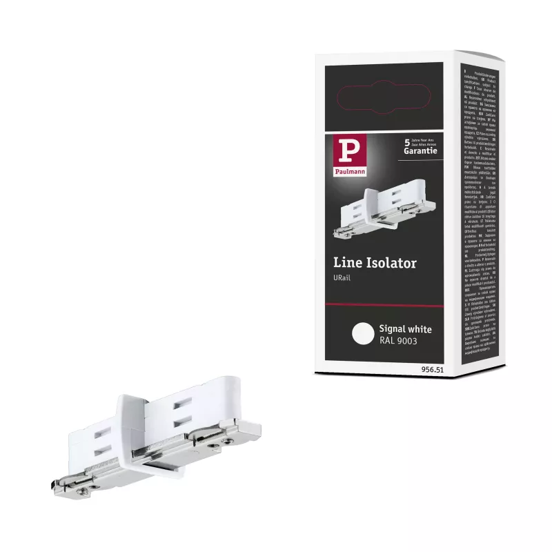 URail Accessoires Séparateur de circuit 70x18mm Blanc signal