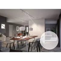 URail Alimentation électrique Centre 304x18mm max. 1000W Blanc signal - système d'accrochage et décoration - détail 8