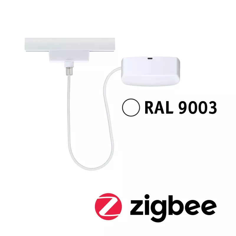 URail Alimentation électrique Zigbee 3.0 Câble 1m max. 100W Blanc signal