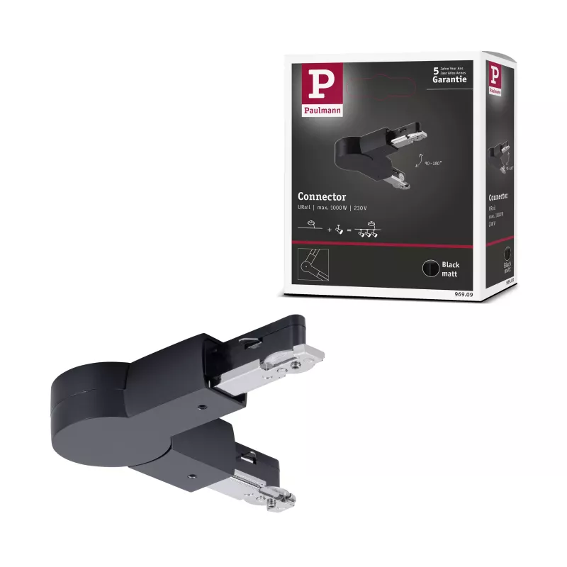 URail Connecteur Articulation 159x36mm max. 1000W PAULMANN 22 - Cimaise Tableau 