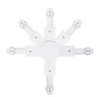 URail-Steckverbinder 159 x 36 mm, max. 1000 W, Signal weiß - système d'accrochage et décoration - détail 2