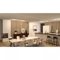 URail Connecteur Pièce en L 62x62mm max. 1000W Blanc signal - système d'accrochage et décoration - détail 4